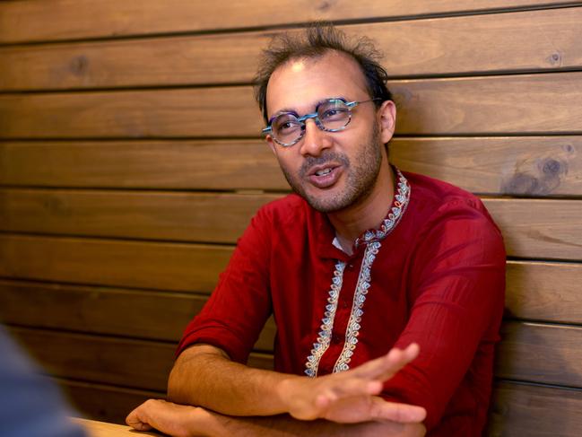 Former councillor and greens candidate for state government Jonathan Sri for High Steaks Taro's Ramen, Stones Corner, on Thursday 30th January 2025 - Photo Steve Pohlner