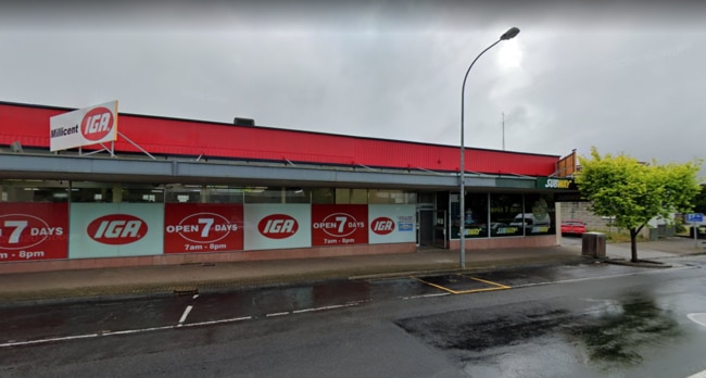 IGA Millicent is the only supermarket allowed to trade in the town on a Sunday. Picture: Google Maps