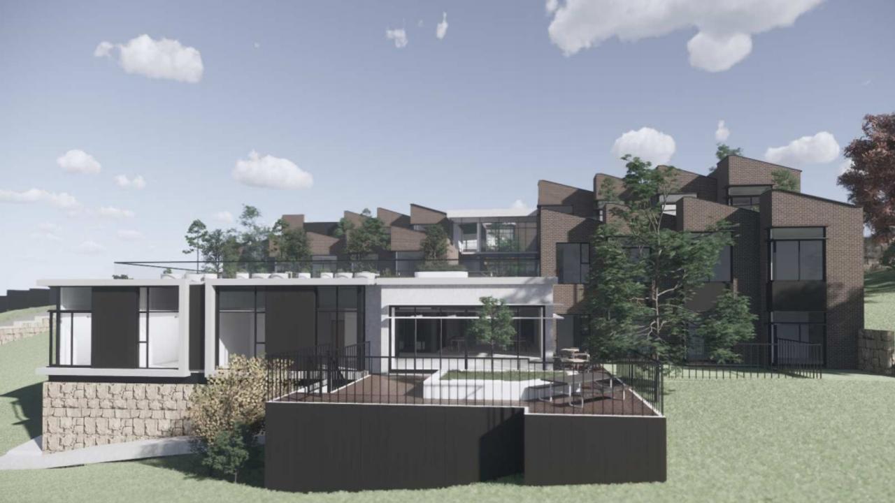 An artist's impression of part of the Regis Aged Care to be built at Belrose. Picture: Supplied