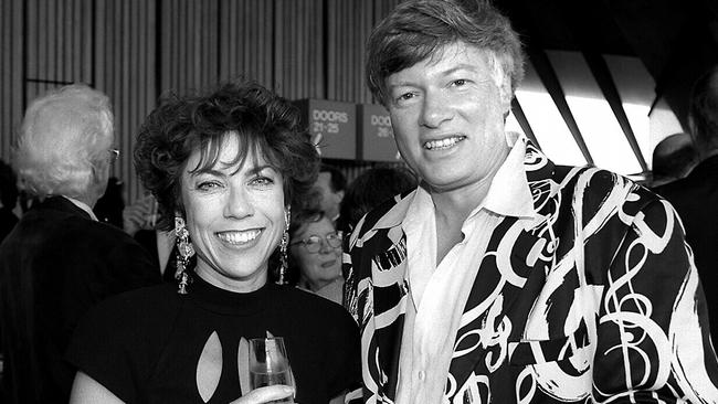 Lette and then husband Geoffrey Robertson QC.