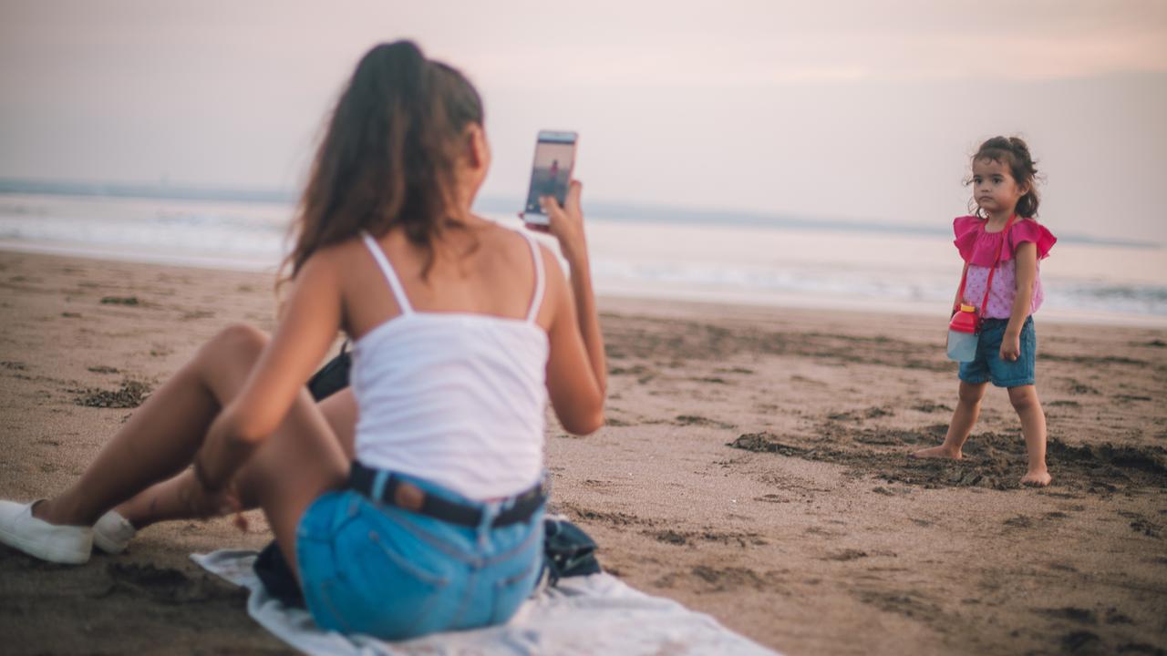 We must think carefully when sharing photographs and videos of our children online. Picture: iStock