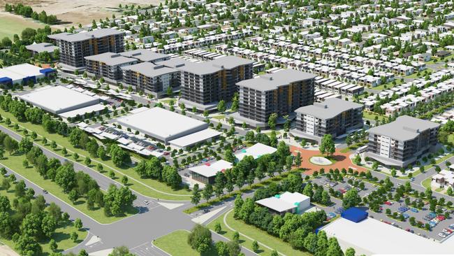 A concept image for the new Berrimah Farm development that has been awarded to Halikos to develop. Picture: Supplied