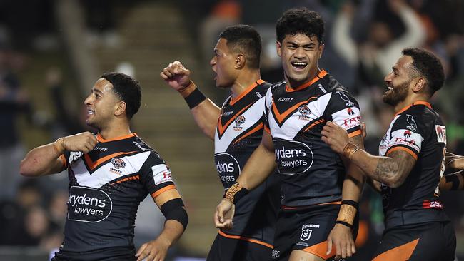 Wild scenes in Campbelltown. Photo by Cameron Spencer/Getty Images