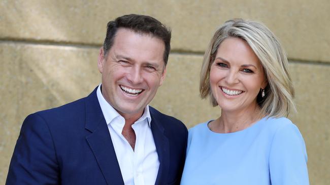 Today show hosts Karl Stefanovic and Georgie Gardner.