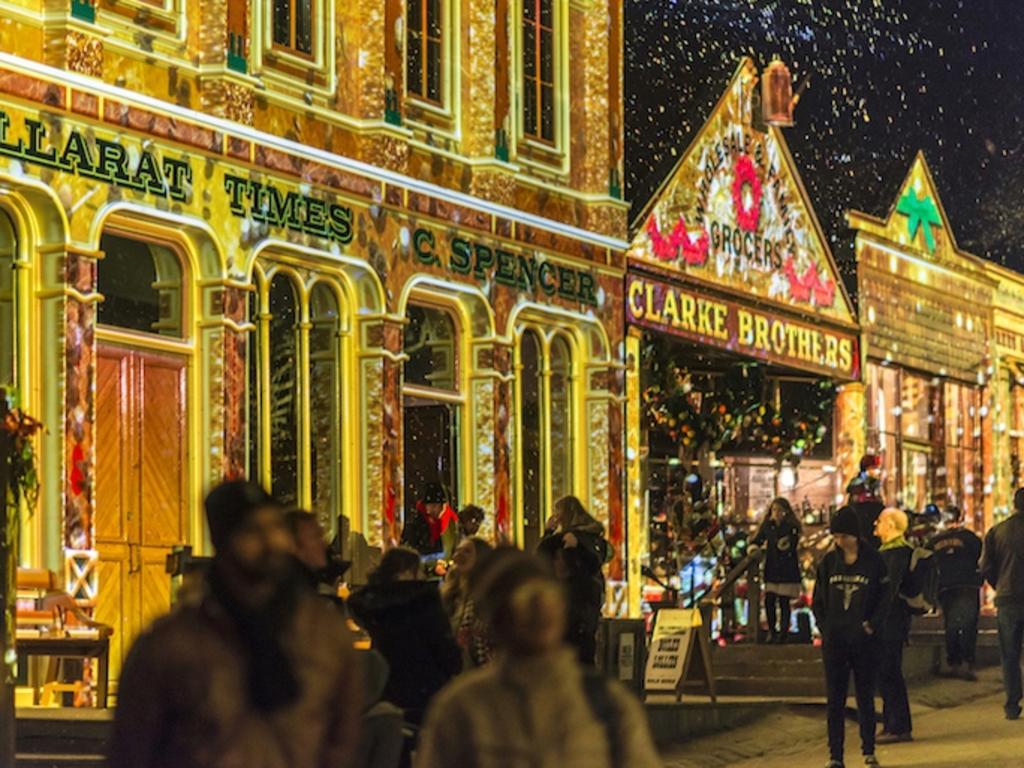 Sovereign Hill will be staging their Winter Wonderlights Christmas in July.