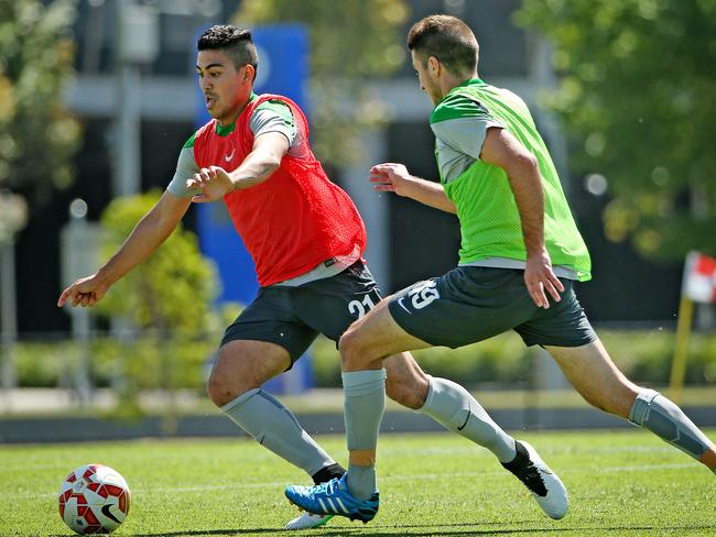 Massimo Luongo is impressing in Socceroos camp.