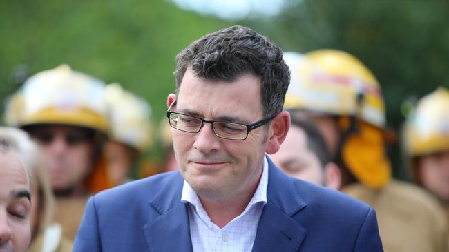 Former Victorian premier Daniel Andrews. Picture: Alex Coppel.