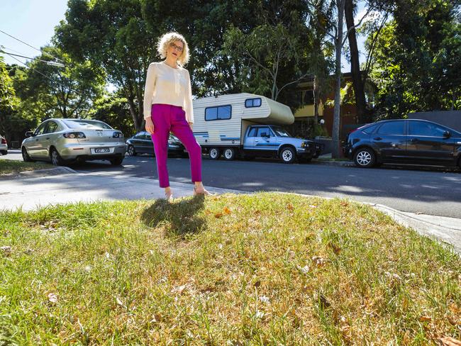 Glen Eira Cr Nina Taylor is all for residents being able to plant their own greenery on their nature strips. Picture: Valeriu Campan