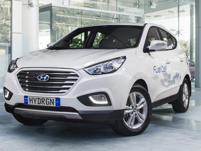 Hydrogen fuel cell Hyundai ix35. Picture: Supplied