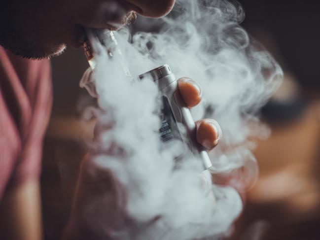 Vapes are known to have adverse effects on people’s fitness. Picture: iStock