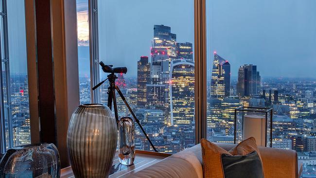 The Westminster Suite Shangri-La The Shard, London.