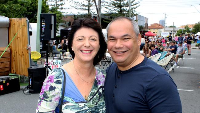 Ruth Tate and Mayor Tom Tate. Picture: Andrew Meadowcroft