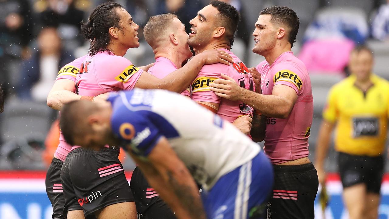 NRL live Penrith Panthers vs Canterbury Bulldogs, Sydney weather forecast, rain, Bankwest Stadium, score, teams, stats, SuperCoach, video, Round 2 blog