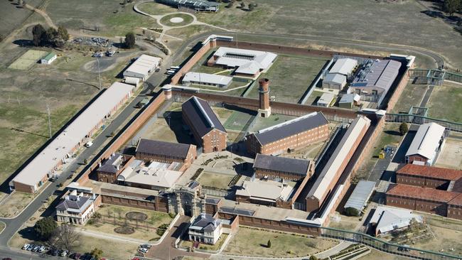 A prisoner at Bathurst Correctional centre has been isolated. Picture: SKYCAM AUSTRALIA