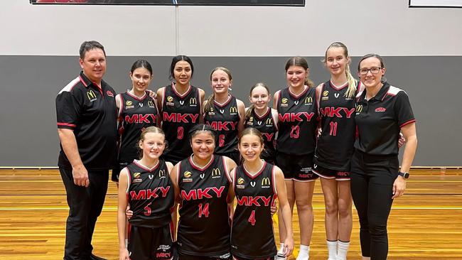 Mackay Meteorettes at the National Championship