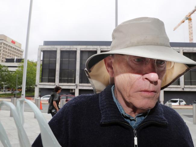 David Eastman arriving at court in Canberra in November last year. Picture: Gary Ramage