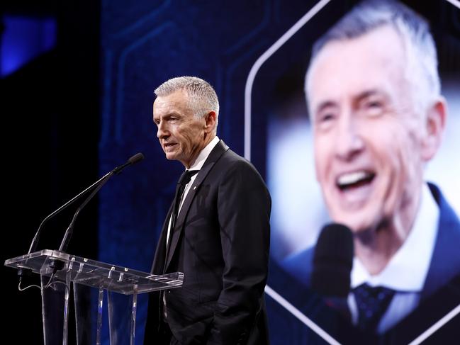 McAvaney has received multiple Hall of Fame honours. Picture: Michael Willson/AFL Photos/via Getty Images