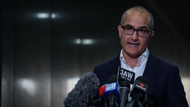 Victorian Acting Premier James Merlino. Picture: Getty Images