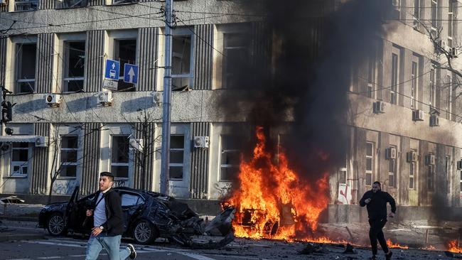 Since 2022, Kyiv has been under fire from Russian forces. Picture: REUTERS/Gleb Garanich