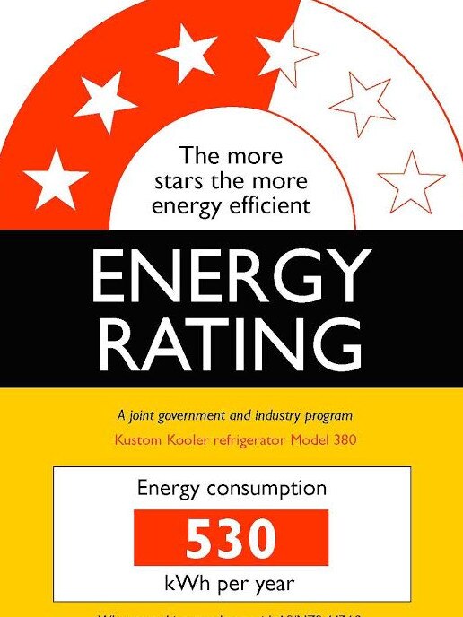 Energy rating labels enable consumers to compare the energy efficiency of appliances.