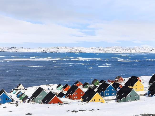 Nuuk, the capital of Greenland. Picture: Supplied