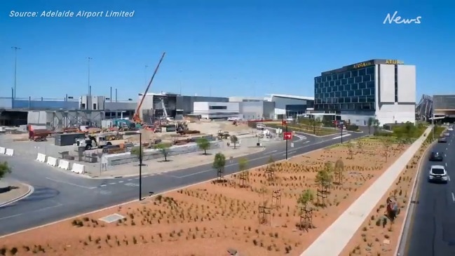 Airport Terminal Expansion Project - Time Lapse