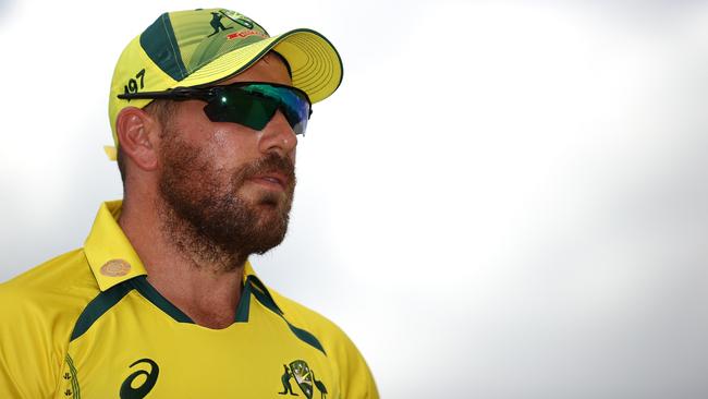 Australian captain Aaron Finch’s diabolic runs has continued. Picture: Robert Cianflone/Getty Images