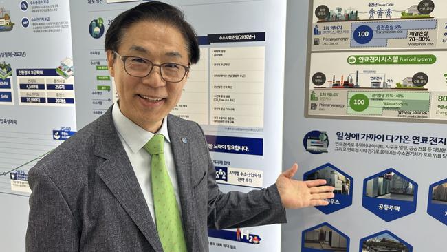 Ulsan Technopark director general Hanwoo Rhee says there are many more opportunities for Australia to cooperate on green hydrogen research and development. Picture: Clare Armstrong,