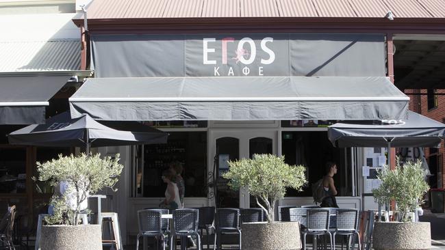 Eros Kafe, 275 Rundle Street, Adelaide, SA. Picture: Emma Brasier