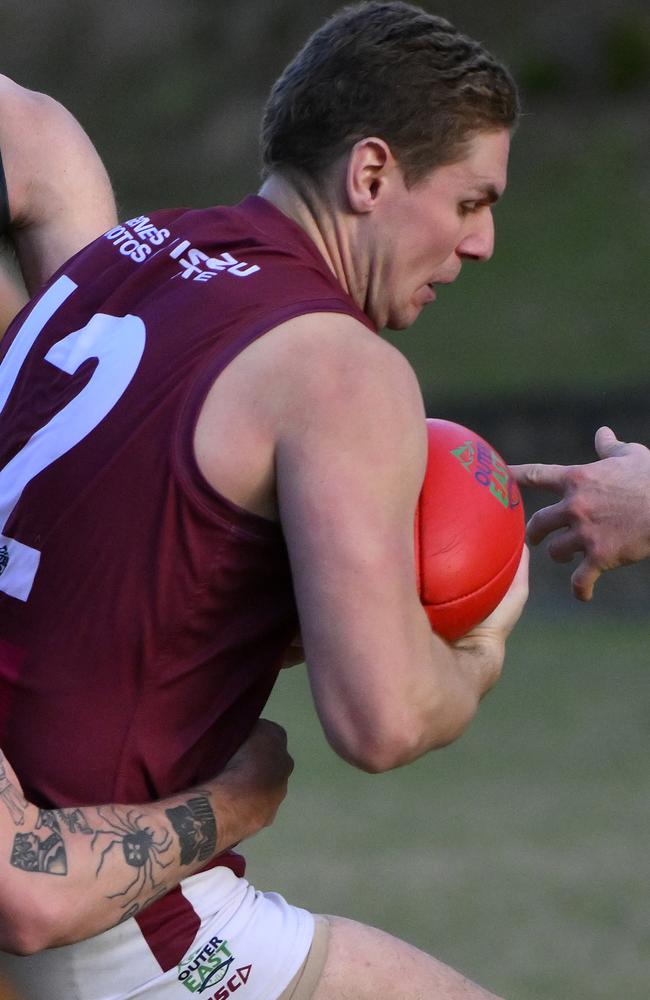 Daimon Kift was best-on-ground for the Rovers. Picture: Andrew Batsch