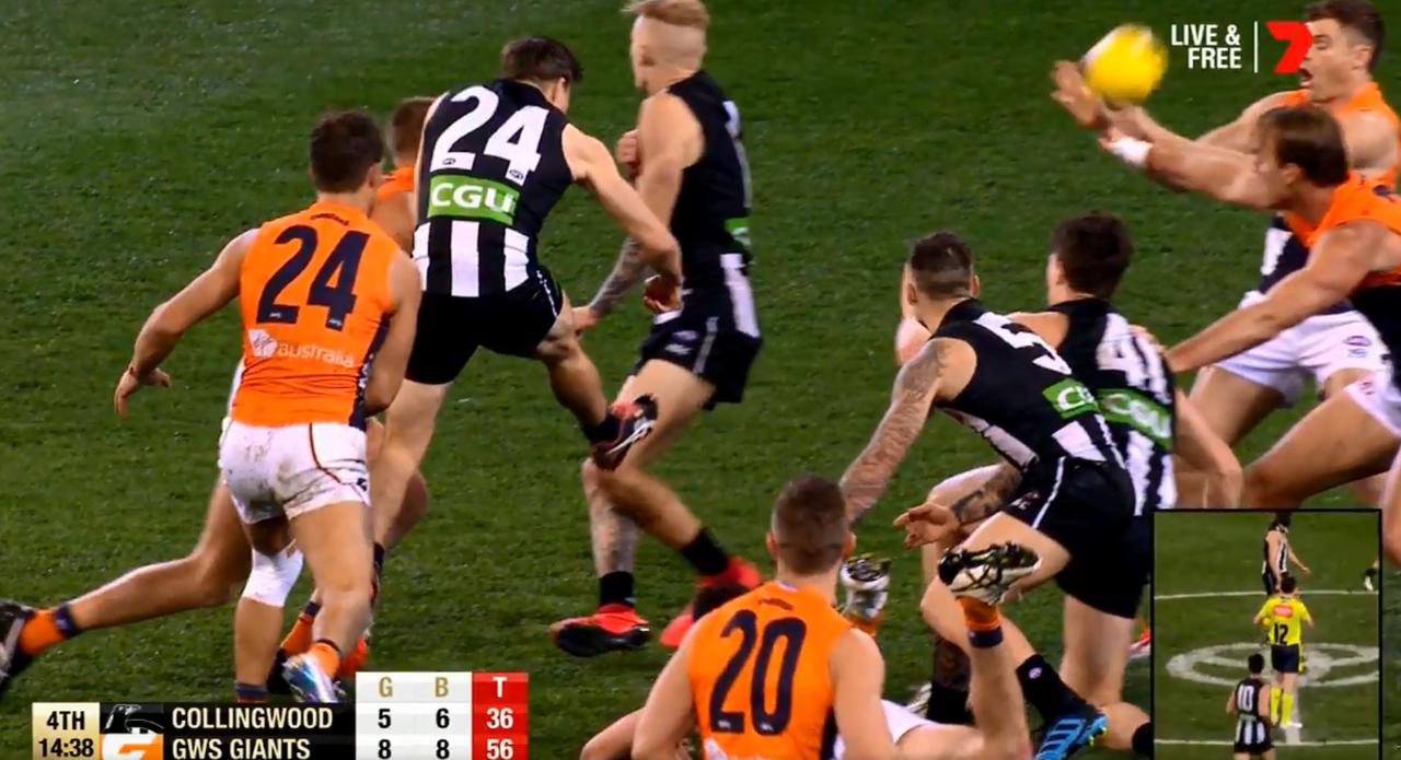 Collingwood vs GWS GraciGurdyal