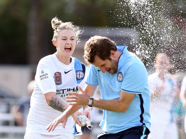 Montemurro wins everywhere he goes.... including with Melbourne City. Picture: Richard Gosling