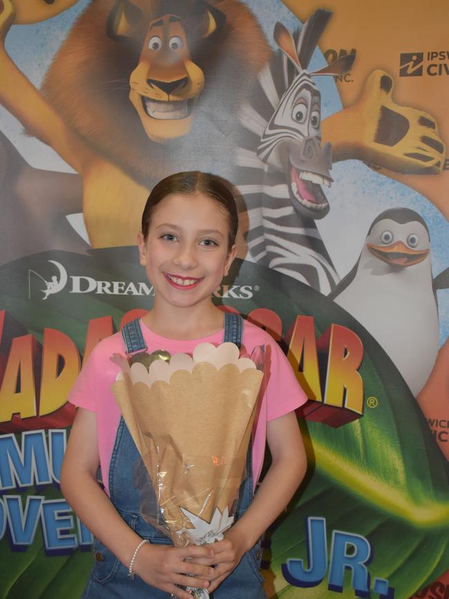 Matilda Dougherty at Madagascar A Musical Adventure Jr. presented by Fusion Arts Inc and Ipswich Civic Centre. Photo: Georgie Walker