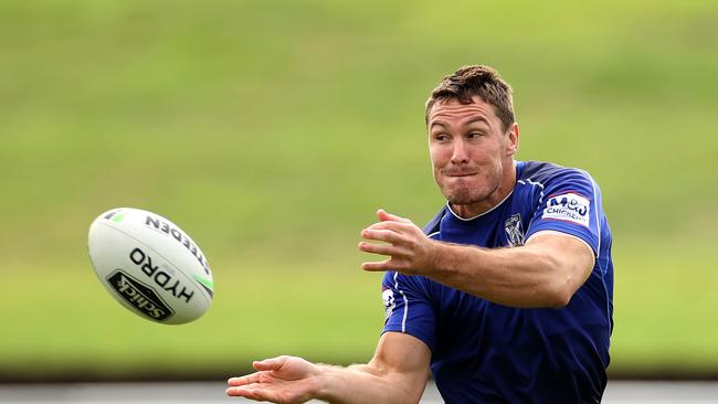 Josh Jackson has been allowed to stay at home with his partner despite the risk. during Canterbury-Bankstown Bulldogs at Belmore Sportsground. Picture. Phil Hillyard