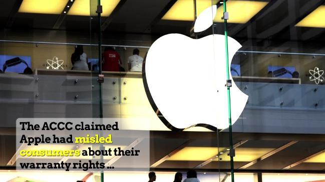 EXPLAINER: Apple Fined For Misleading Consumers | News.com.au ...