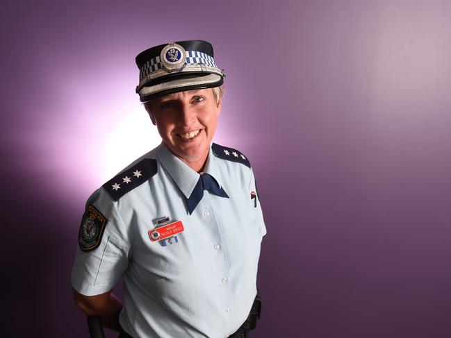 INspector NIcole Bruce at the Lismore Police Station. Photo Marc Stapelberg / The Northern Star