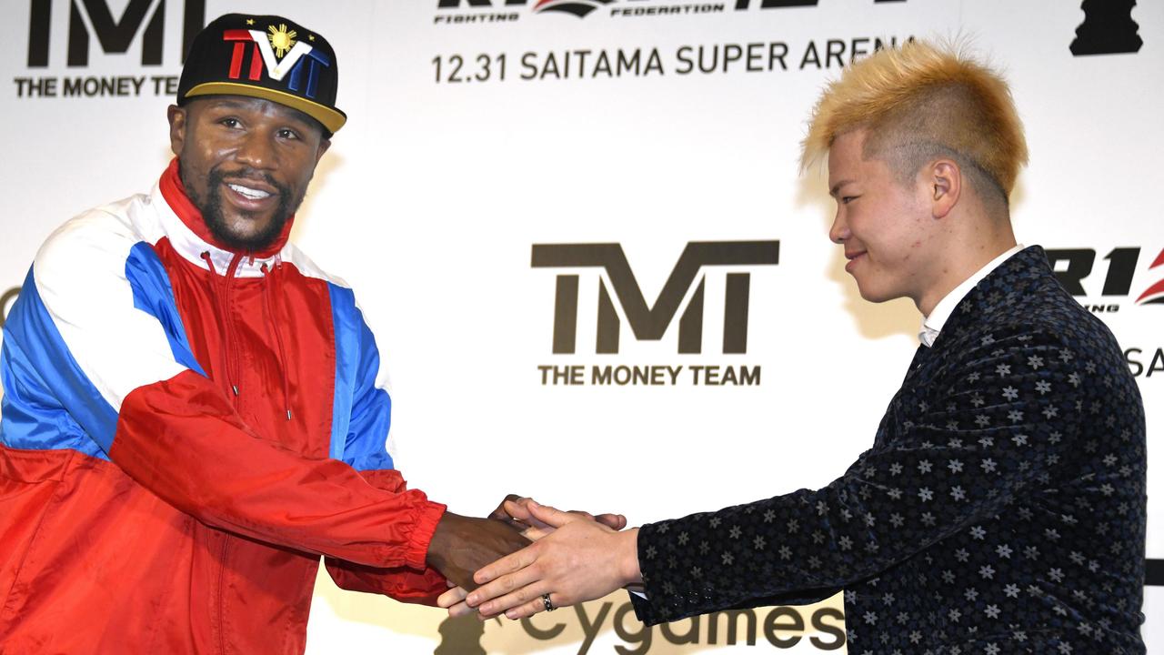 Floyd Mayweather cancels Japan kickboxing fight with Tenshin Nasukawa | The  Australian