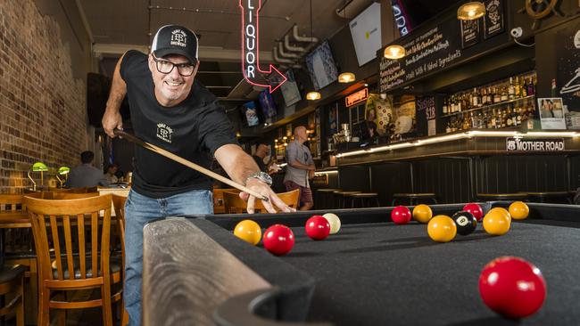 Bone Idol bar owner Alister Ferguson at the new Ruthven St bar, Friday, November 10, 2023. Picture: Kevin Farmer