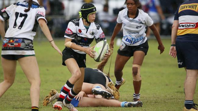 Competition at the Pasifika Cup Youth Rugby event. Pictures: Warren Gannon.