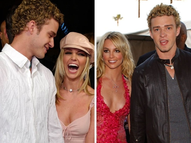 Justin Timberlake and Britney Spears. Picture: