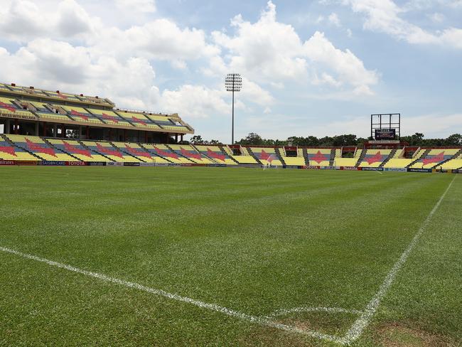 A view of Hang Jebat Stadium on October 3, 2017 in Malacca, Malaysia.