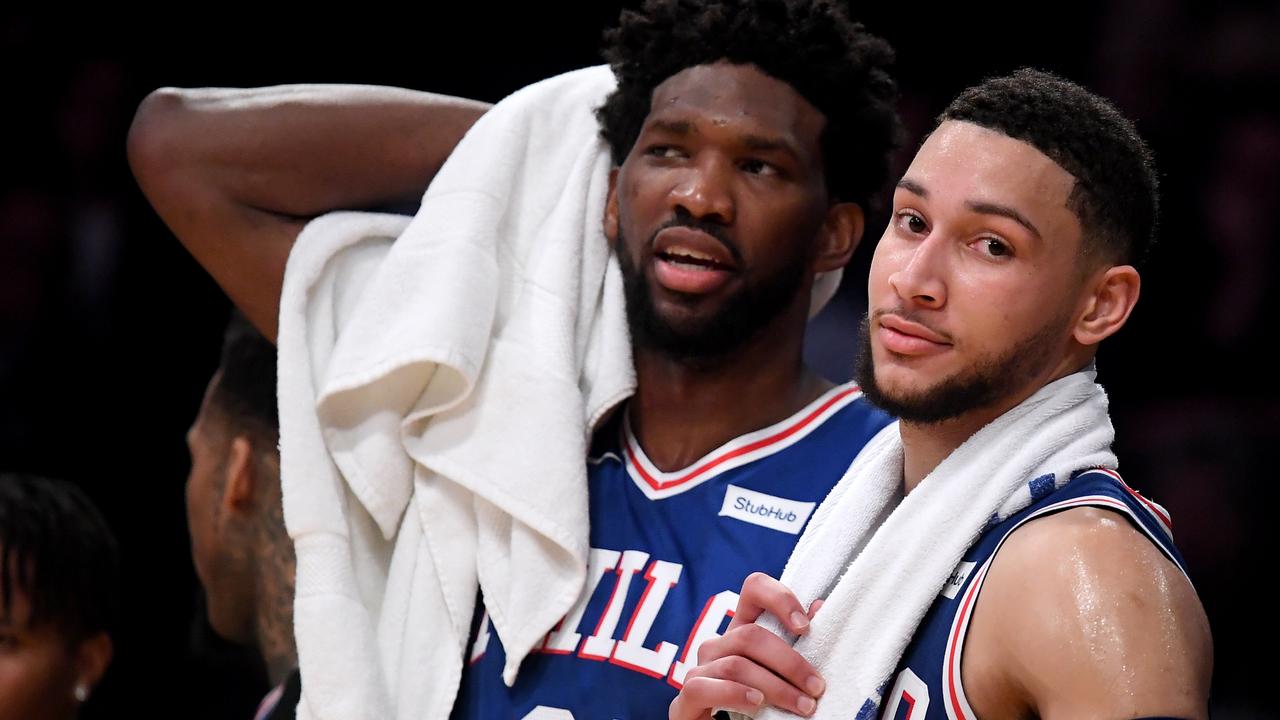 Simmons and Embiid are apparently jealous of each other.