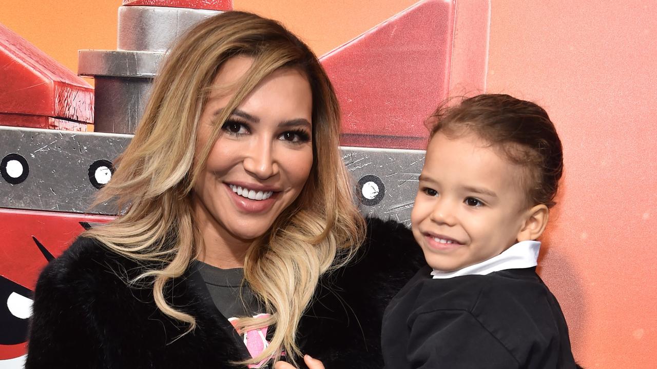 Naya Rivera and son Josey Hollis Dorsey in 2019. Picture: Chris Delmas/AFP