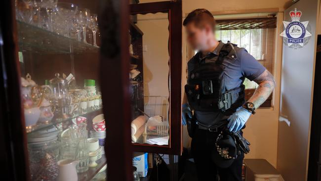 Police said the woman was a staff member at the time of the alleged thefts. Picture: AFP