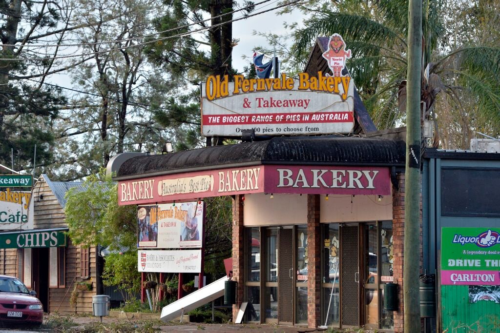 Fernvale storm, The Old Fernvale Bakery. Photo Inga Williams / The Queensland Times. Picture: Inga Williams