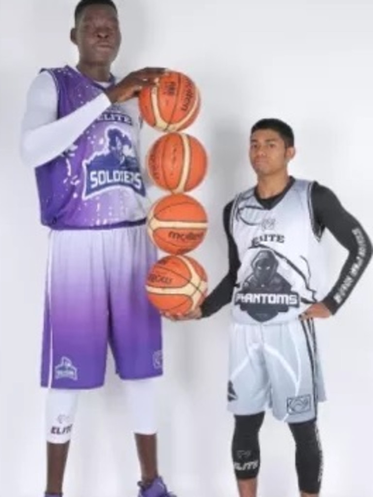 Abiodun Adegoke basketball news, NBA 2021, teenage freak's 2.36m height | Daily Telegraph