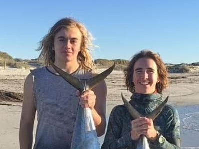 Louis Eeles, 22, has been identified as one of the young men tragically killed in a car accident. The car was driven off a cliff at a remote WA beach. Picture: Facebook