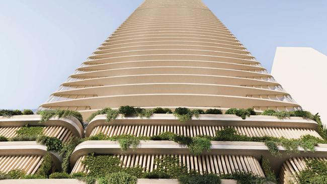 Artist impression of The Sandpiper development proposed by Pollycell. Picture: Supplied