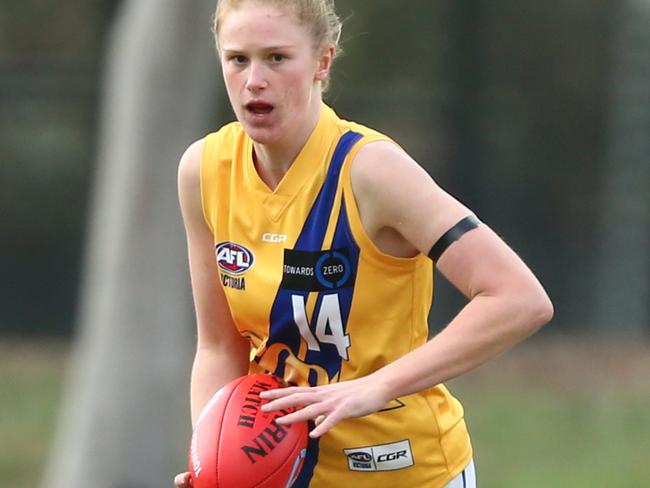 Western Jets Isabella Grant in action. Picture: AFL Victoria