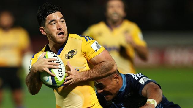 Nehe Milner-Skudder of the Hurricanes.